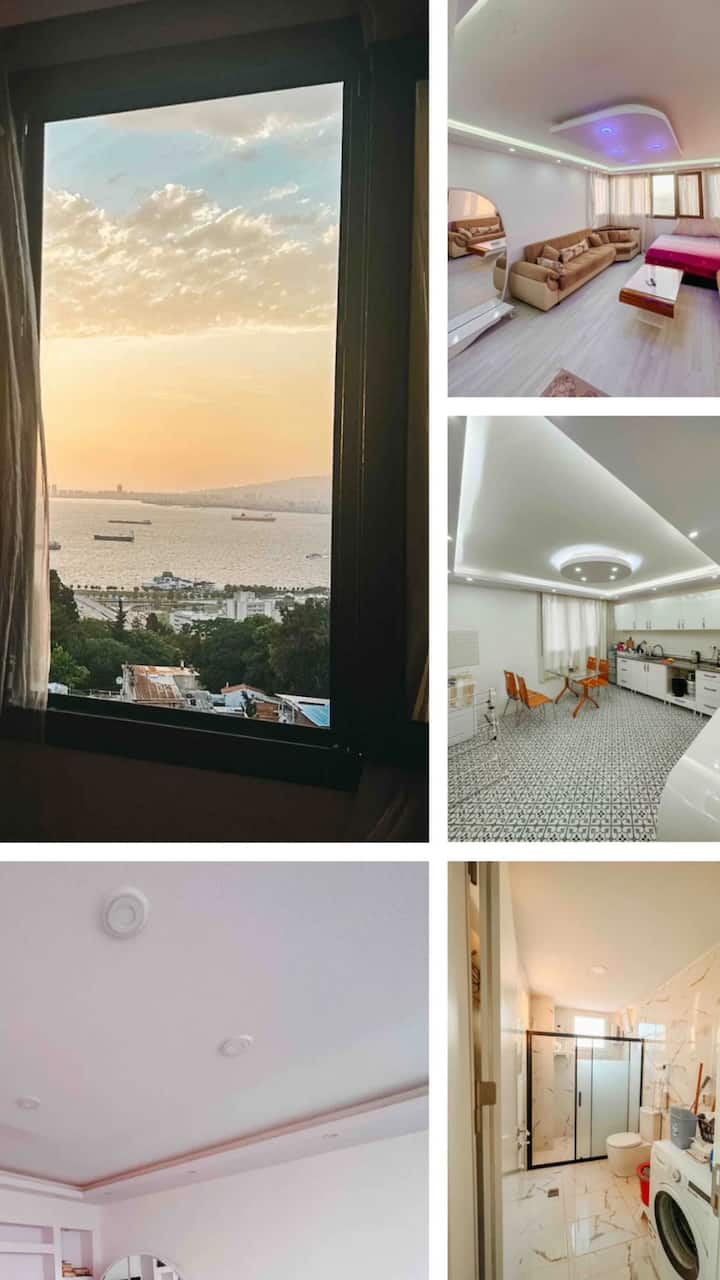 1+0 Deniz Manzaralı Daire - İzmir