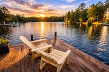 Lakefront Retreat for Groups | Pool, Game Room & Private Pier