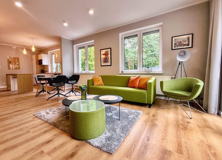 Modern Villa & Private Garden - Renovated 2025 - Warschau