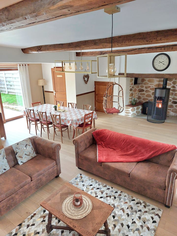 Gîte Les Boutons D'or, Séjour à La Ferme. - Côte d'Opale
