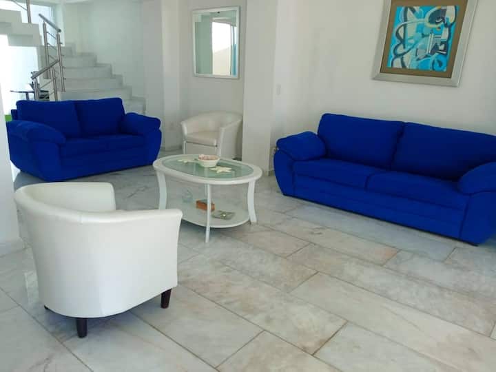 Maison Avec Vue Sur Lac Et Piscine Privée - Teque - Tequesquitengo