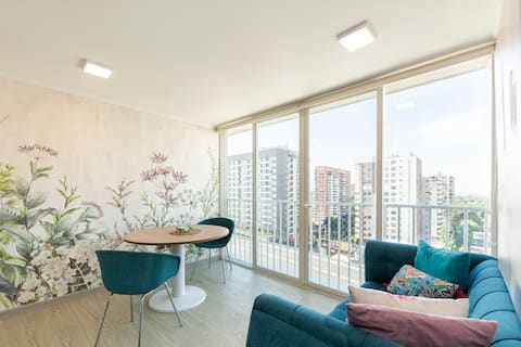 Top performing Airbnb: Las Condes • Private parking included • Dryer in Las Condes