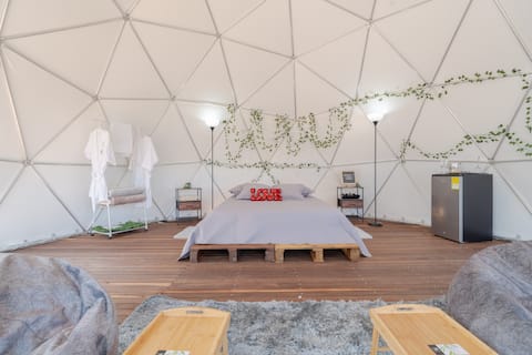 Top Airbnb: Romantic Glamping with Jacuzzi | 10 Min from Medellín in Copacabana