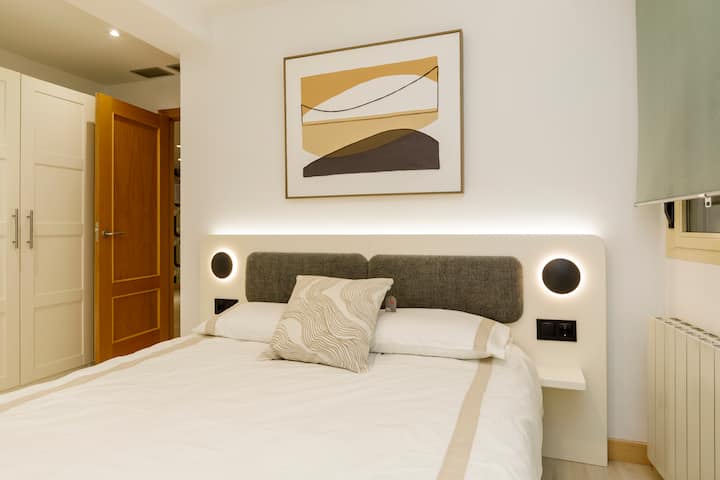 Spavaća soba koja vas već na prvi pogled poziva na odmor.
