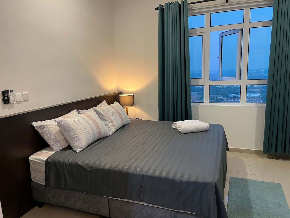 Kitanda cha Starehe cha King Size (sentimita 183 x sentimita 190)