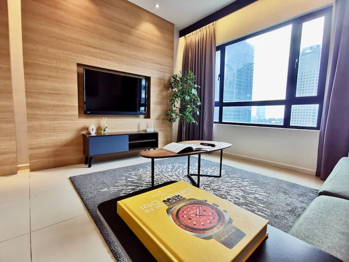 Walk To Ciq Modern 2br@suasana Jb | 6pax | Jbcc&cs - Woodlands