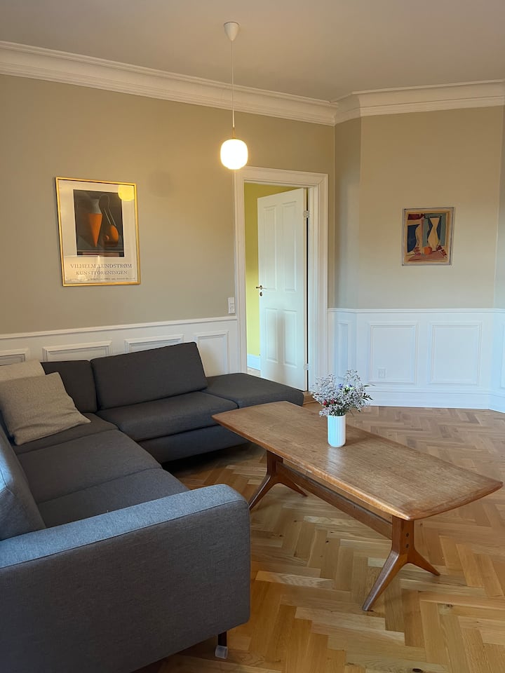 Stor Familievenlig Herskabslejlighed Ved Søerne - Copenhague