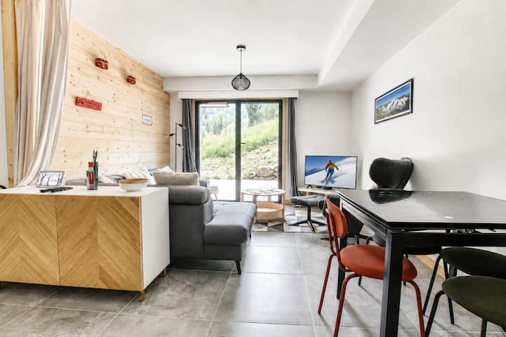 Appartement Aiguille Verte | Spa Piscine & Sauna - Les Houches