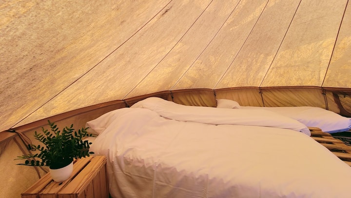 Bohemian Tent Naast Bos - Diest