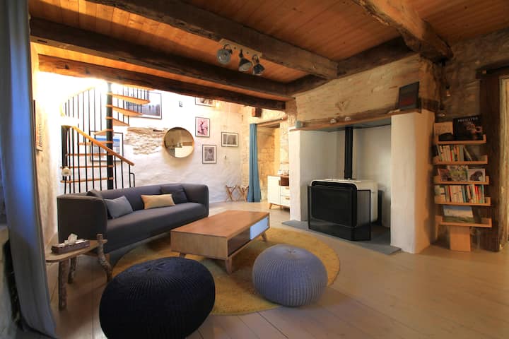 Maison De Charme Avec Spa Et Jardin Privé - Saint-Georges