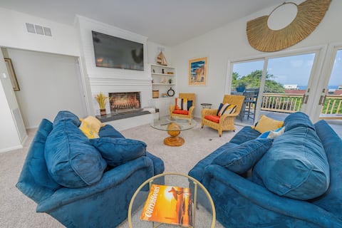 Top Airbnb: Elevation 42’ Ocean view/ Pets / Beach access in Outer Banks