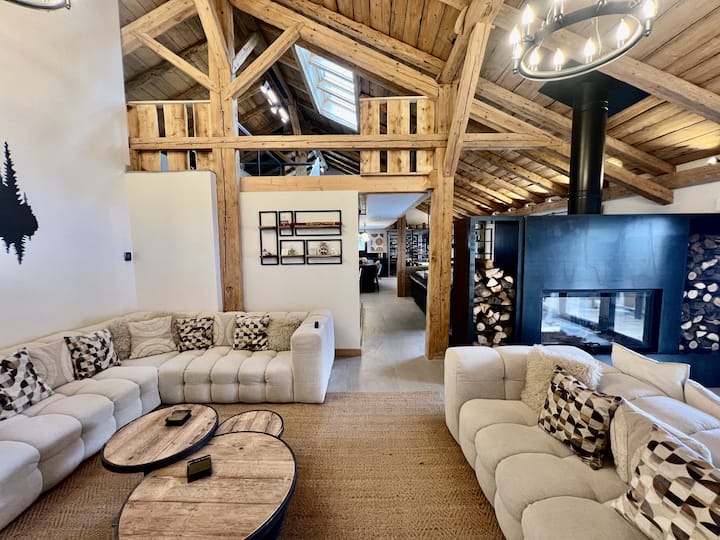 Fermev - Chalet De Luxe Sur Les Pistes Avec Sauna - Praz de Lys Sommand