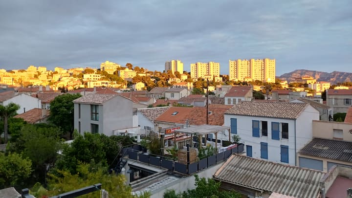 T3 Très Lumineux Et Paisible - Marseille
