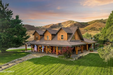 Secluded Log Cabin in Santa Rita Hills