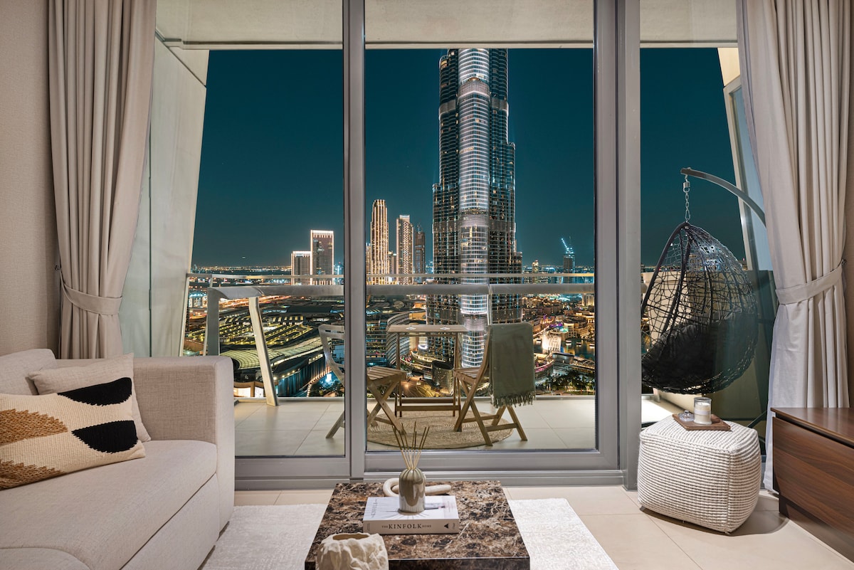 1 Bedroom Furnished Apartment with Burj Khalifa & Fountain View | Burj Vista · II 2
