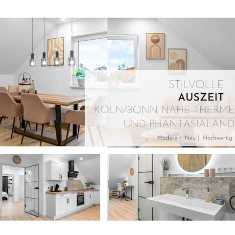 Apartment for 5| near Cologne |Spa & Phantasialand