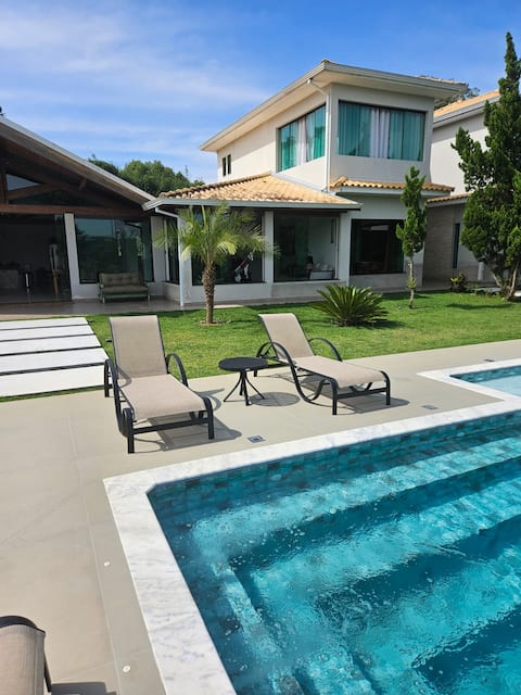 Country house in Sarapuí / SP - with beach tennis