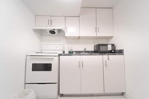 Popular Airbnb listing: Cozy Private 2 BR Apt•Free WiFi & Parking Toronto in Scarborough Centre