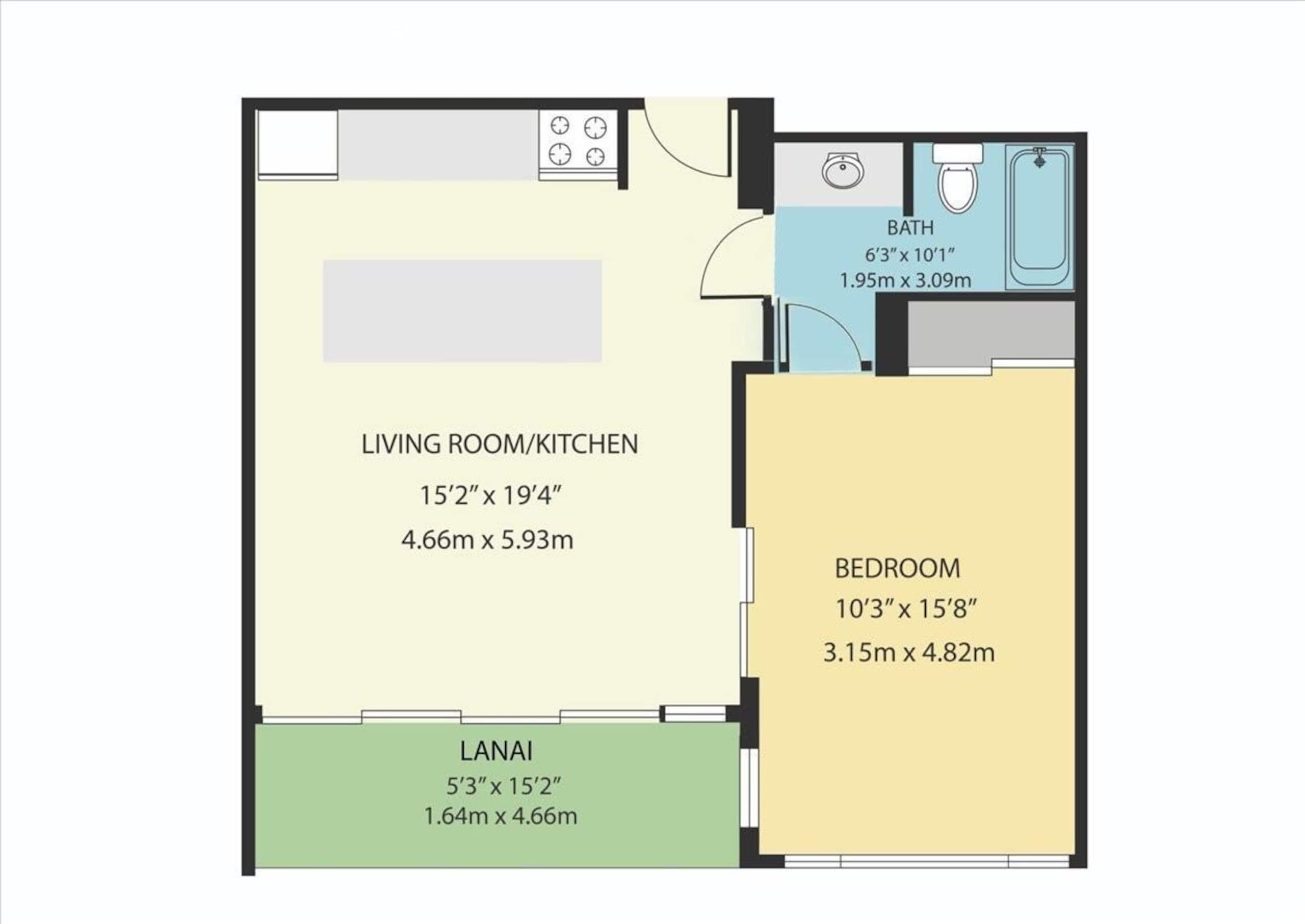 37FL-Upgrade 1BR-Ocean View Full Kitchen w/Parking - Image 26