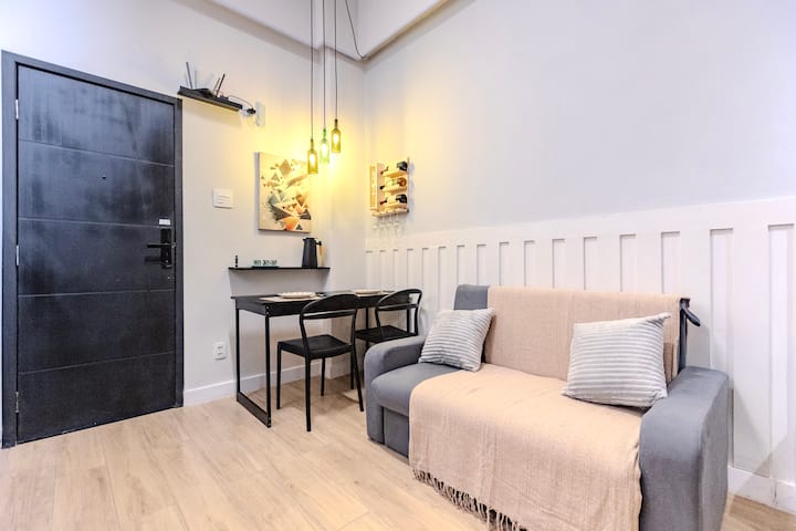 Loft: Metrô (3min) Ao Lado Da Zona Sul! - Rio de Janeiro