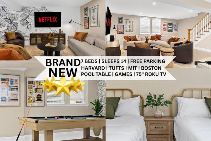 Modern Townhome + Parking | Near Harvard & MIT