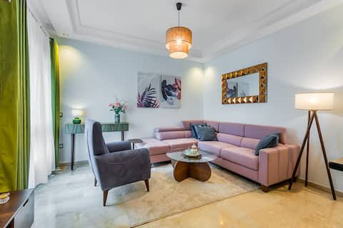 Popular Airbnb listing: Cozy Apartment – Parc Serenity 3 minutes to the beach. in Prefecture Of Mohammédia