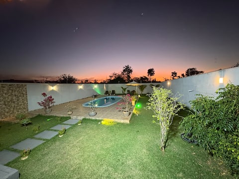 Quintalzão, with Air Conditioning, Ideal for Groups and Families