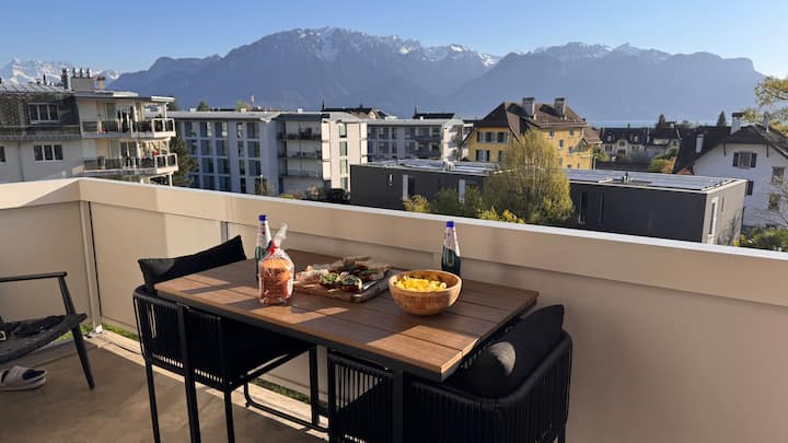Sous-location Appartement Lumineux Vue Sur Le Lac - Vevey