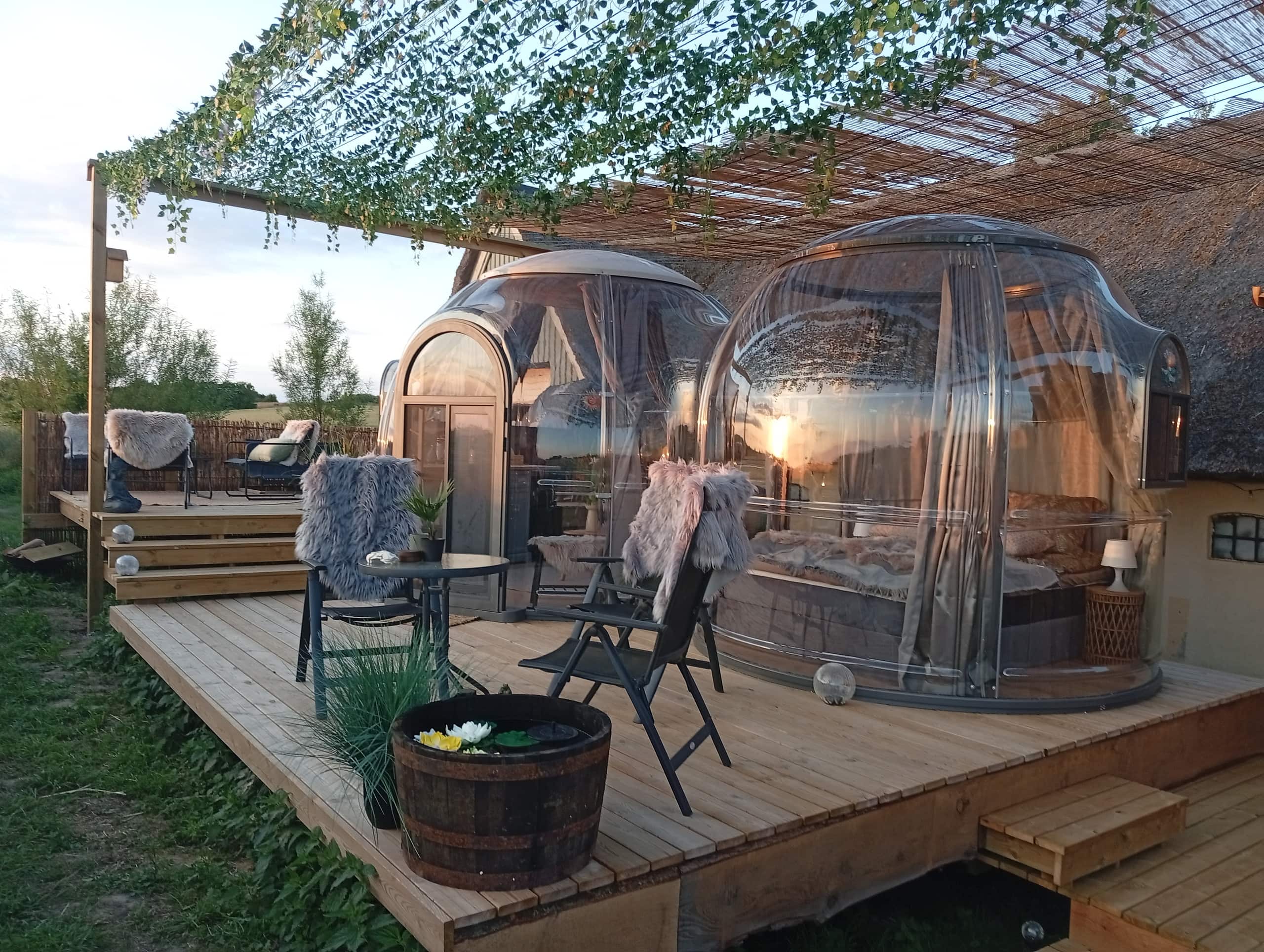 Solnedgangen Mols Glamping