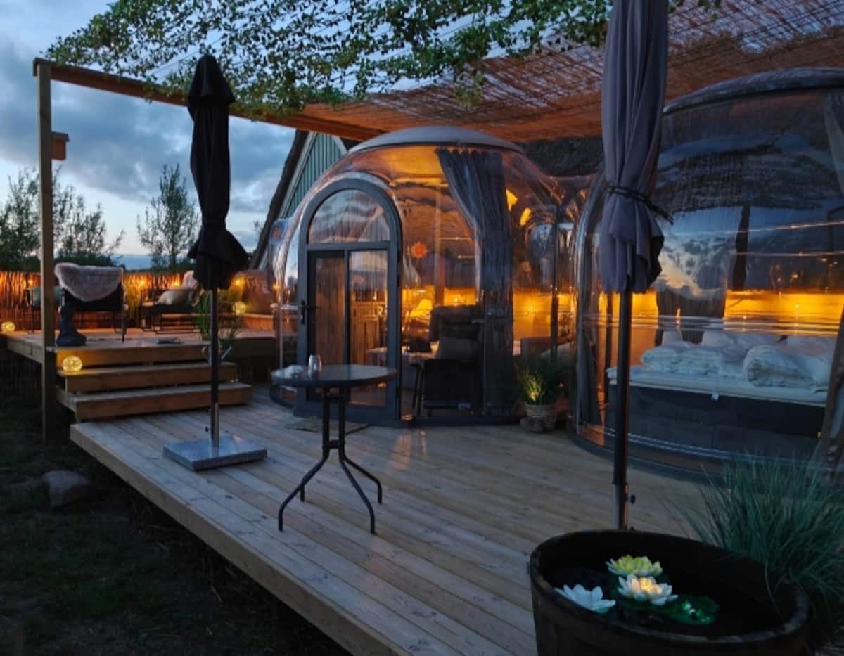 Solnedgangen Mols Glamping