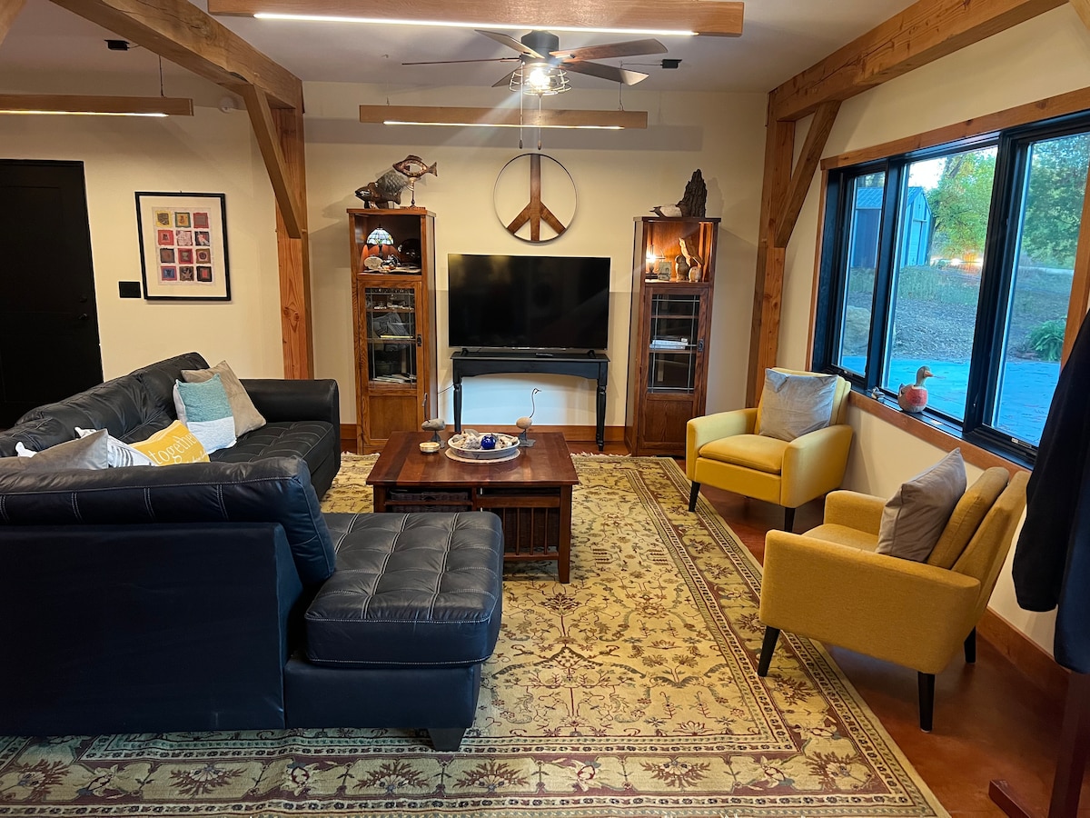 Prostrani dnevni boravak s kaučem na razvlačenje