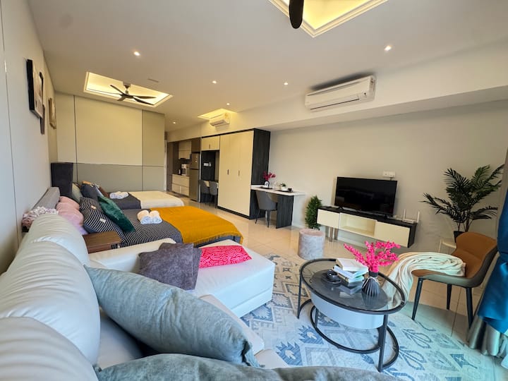 Dorsett Premium Suite | Twin Queen Bed | Sky Pool - 八打靈再也