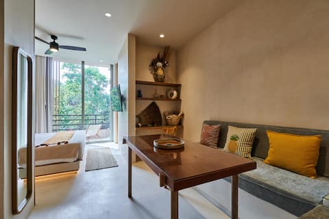 Top performing Airbnb: Modern Loft Aflora Jungle Access Beach Club in Tulum