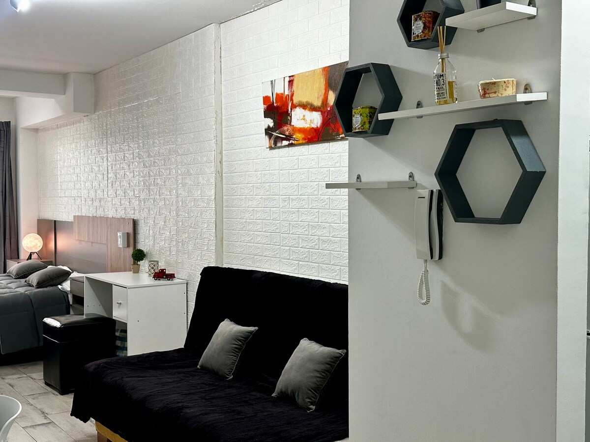 Studio apartment near Hospital Italiano in Villa Crespo