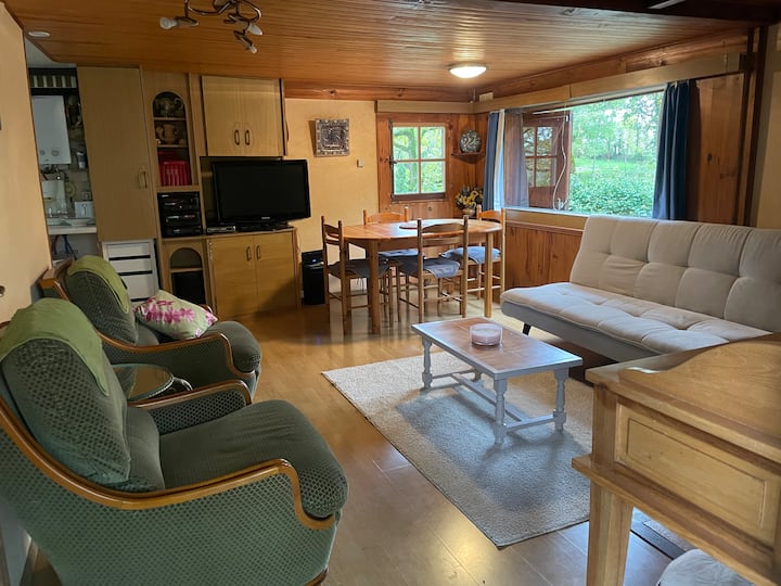 Chalet Cosy Avec Cheminée & Spa Sous Les Chênes - Monbazillac