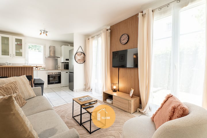 Maison Le A, à 2 Pas De Disneyland - Serris