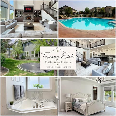 Large Group Retreat – 5 King Beds - 4 Pools!