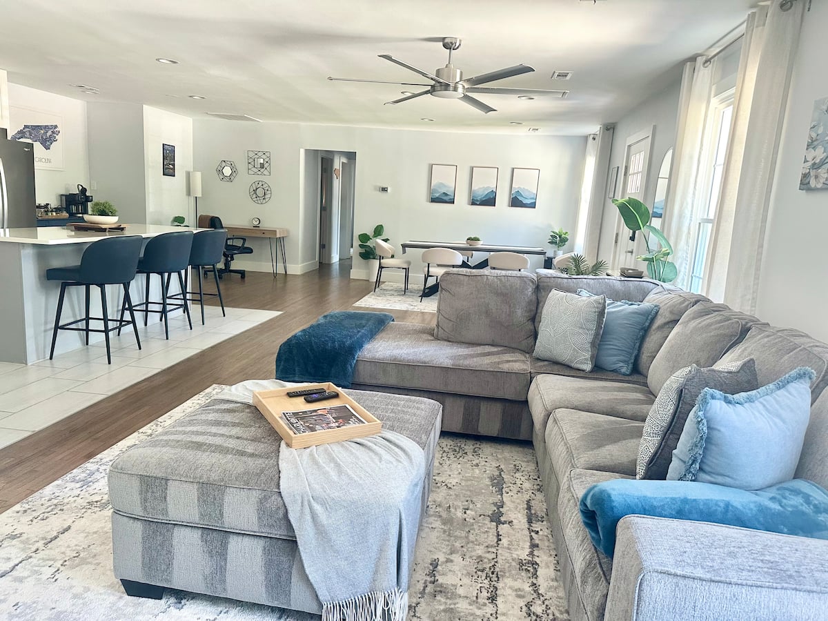 Charlotte Modern Retreat interior — comfortable living area with modern finishes