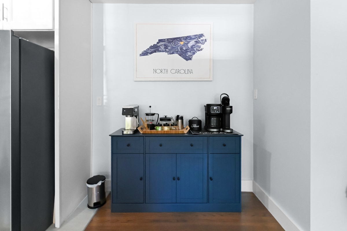 Signature coffee and tea bar