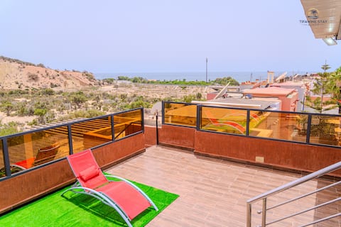 Villa At Imi Ouaddar—Beachside  & Views