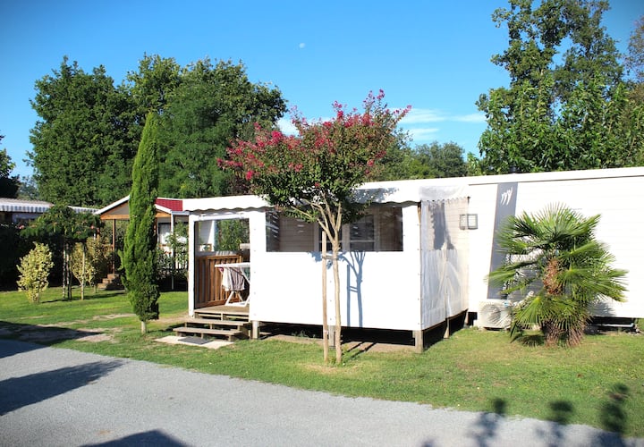 Bungalow, Climatisé, Terrasse, Piscine, Tv, Wifi - La Palmyre