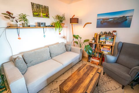 Annonce Airbnb populaire: 50 m2 Calm flat - Balcony with mountain view à Annecy