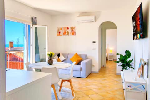 Top performing Airbnb: Beach Vista Apartment - Fiumicino in Fiumicino