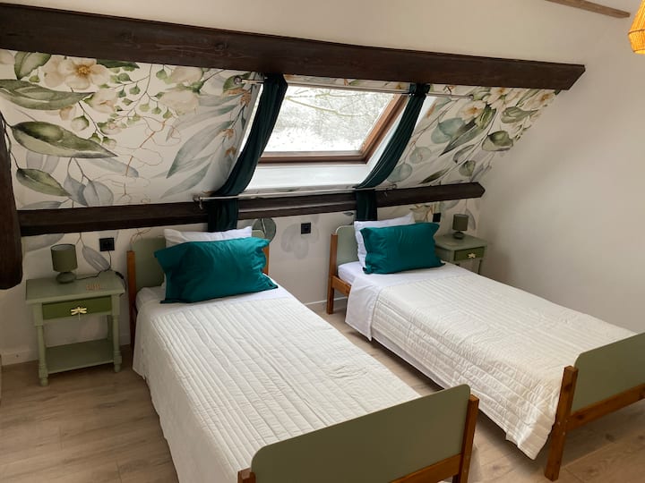 La Lodge: dvojlôžková izba na poschodí