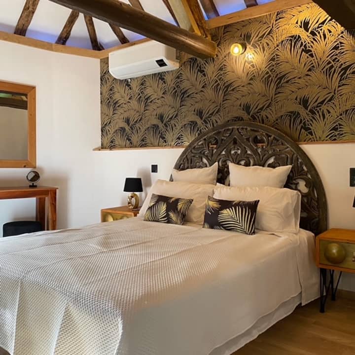 Spálňa Pigeonnier, posteľ 160 cm