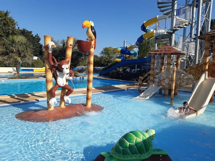 Zecamping 4* Mobil Home Parc Aquatique - Fouesnant