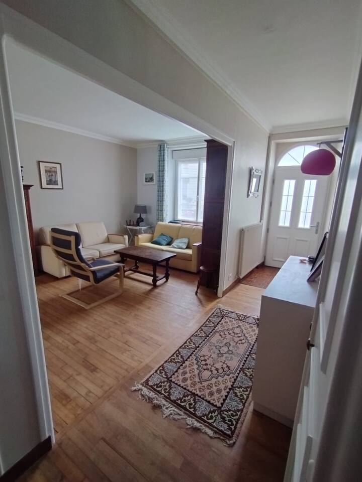 Maison Familiale - Plage à 3 Minutes à Pied - Douarnenez