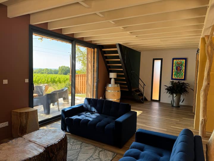 Gîtes Barns : Loft Côté Cuvier - 베흐쥬학