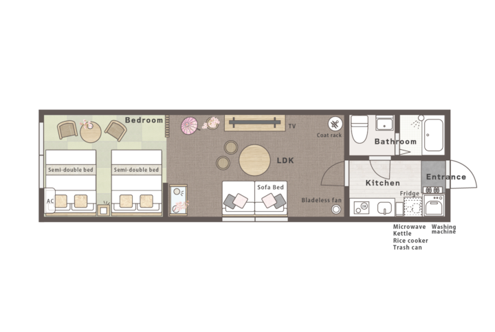 【Monthly】 Gionshirakawa /Kamoriver / Nearstation - Kioto