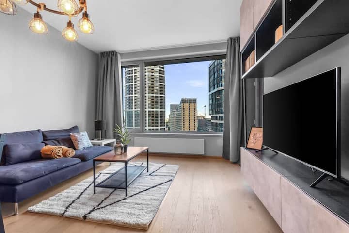 Skypark | 1br | Floor 10 | City View + Parking - Bratislava